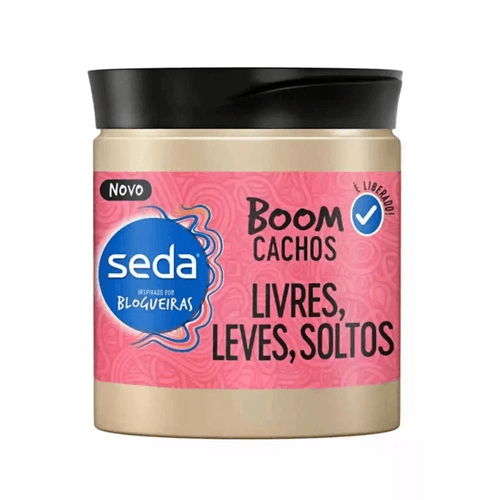 Creme para Pentear Seda Boom Cachos Livres 500ml