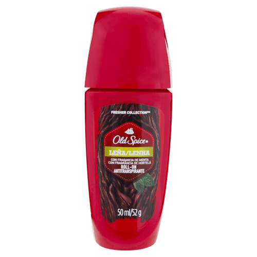 Desodorante Roll On Old Spice Lenha 50ml