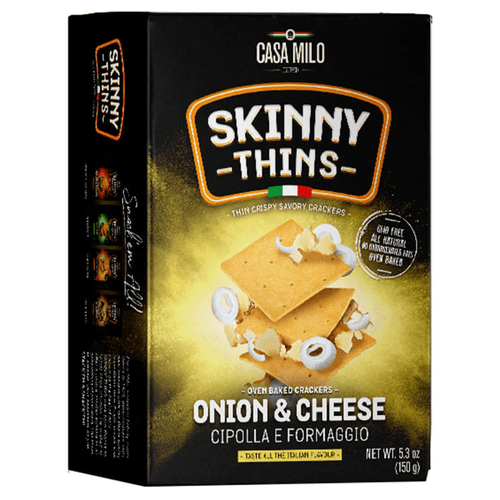 Snack Italiano Skinny Casamilo Cebola e Queijo Caixa 150 g