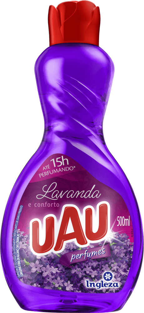 Limpador de Uso Geral Perfumado Lavanda & Conforto Uau Frasco 500ml