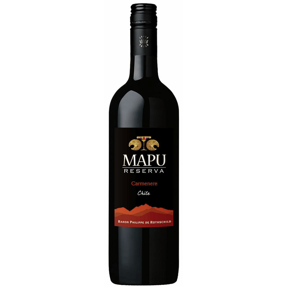 Vinho Chileno Mapu Reserva Carménère 750ml
