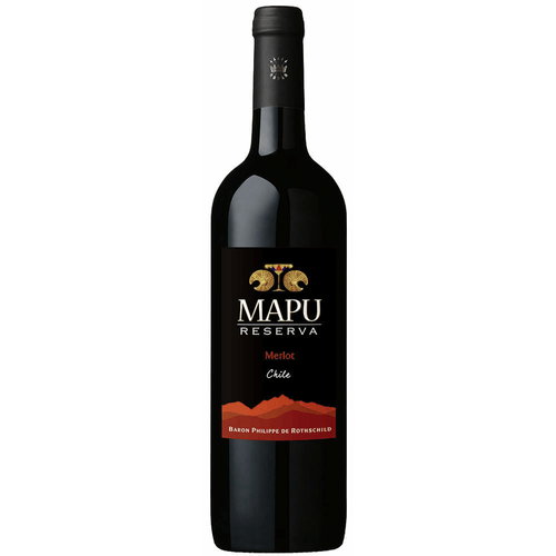 Vinho Chileno Mapu Reserva Merlot 750ml