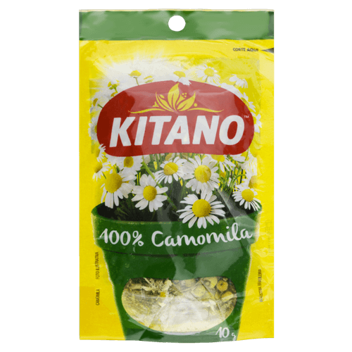 100% Camomila Kitano Pacote 10g