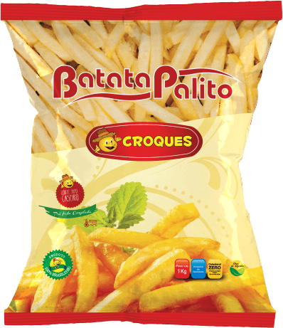 BATATA CONG CROQUES 1KG-PC PALITO PRE-FRITA