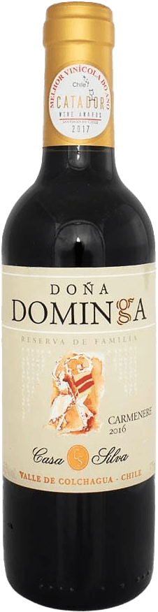 Vinho Chileno Tinto Seco Reserva de Familia Doña Dominga Cabernet Sauvignon Valle de Colchagua Garrafa 375ml