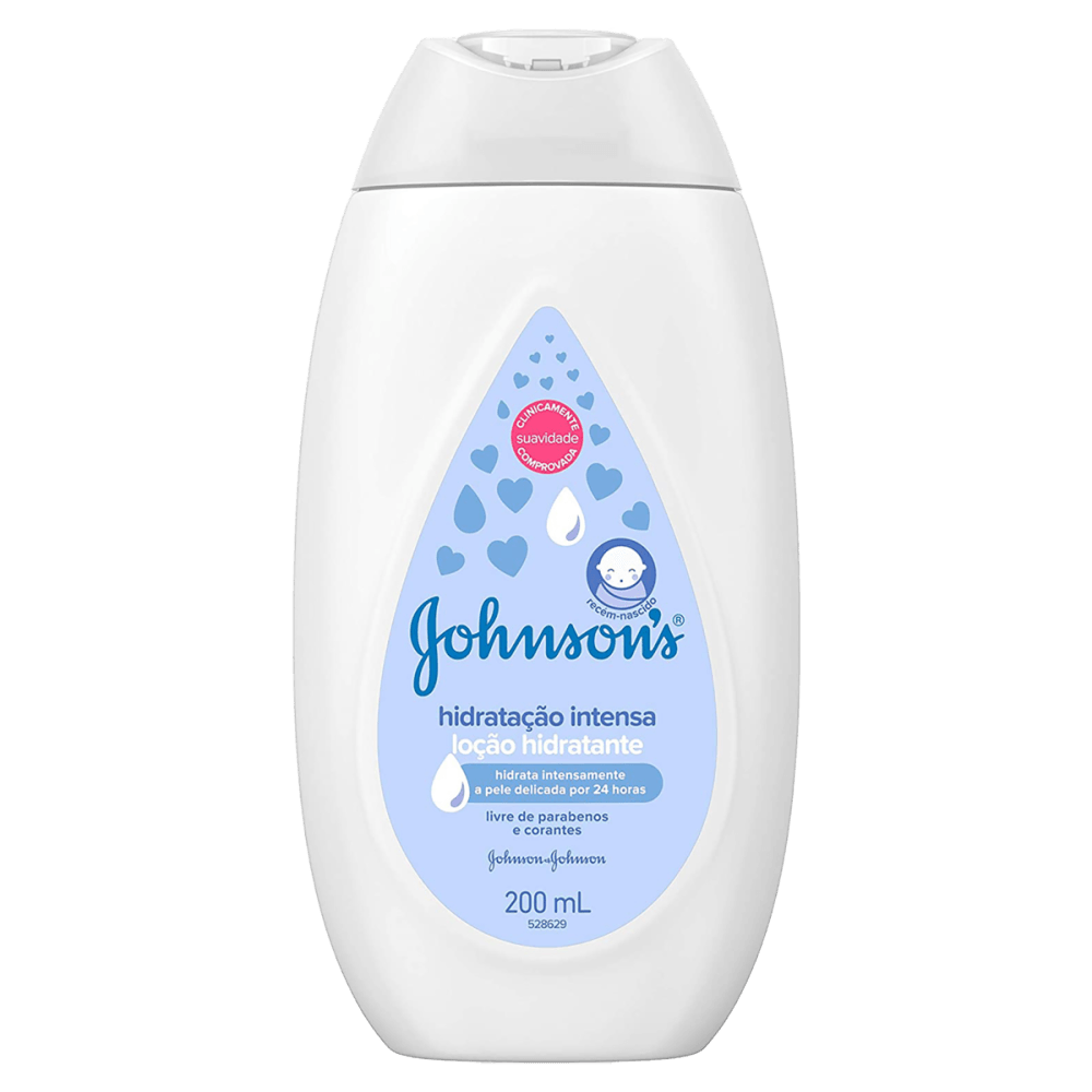 Loção Recém-Nascido Hidratante Johnson's Hidratação Intensa Frasco 200ml