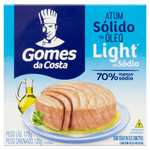 Atum-Solido-em-Oleo-Comestivel-Light-em-Sodio-Gomes-da-Costa-Caixa-Peso-Liquido-170g-Peso-Drenado-120g