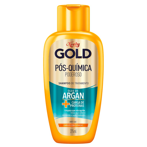 Shampoo Niely Pós Química Poderoso, 275Ml