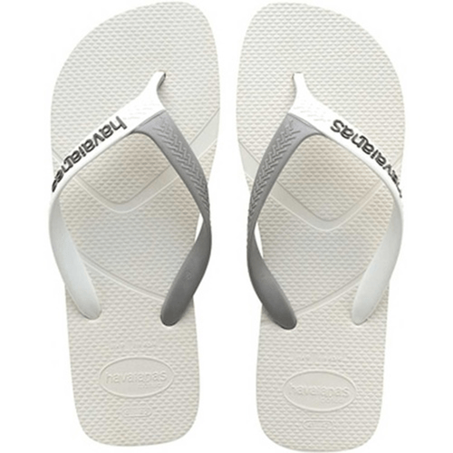 Sandália Havaianas Casual Branco e Cinza Nº 37 / 38 Par