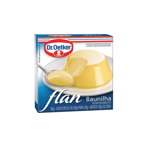 Pó para Flan Dr.Oetker Baunilha 30g