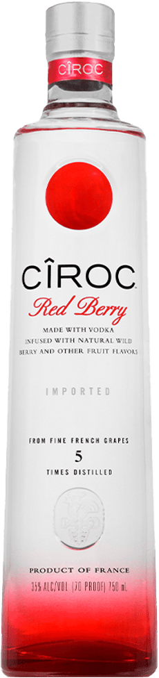 Bebida Mista Alcoólica Red Berry Ciroc Garrafa 750ml