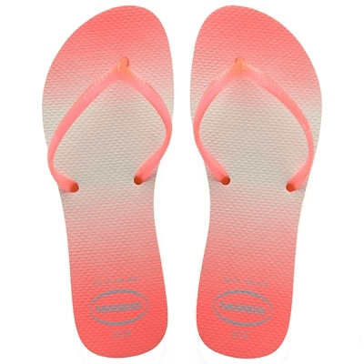 Sandália Havaianas Flat Sunset Coralnew Nº 33/34 Par