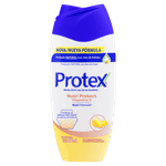 Sabonete-Liquido-Antibacteriano-com-Oleo-de-Linhaca-Protex-Nutri-Protect-Vitamina-E-Frasco-250ml