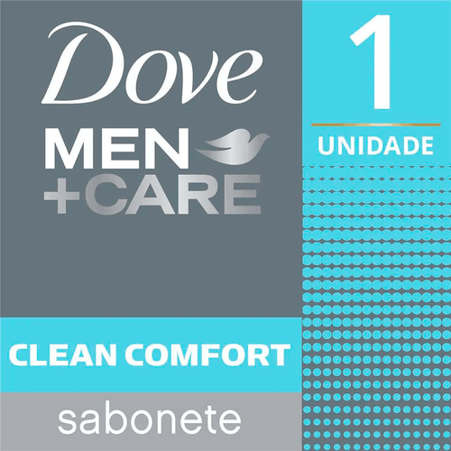 Sabonete em Barra Clean Comfort Dove Men+Care Caixa 90g