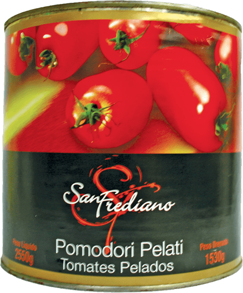 Tomate Sem Pele Italiano San Frediano 2,5Kg