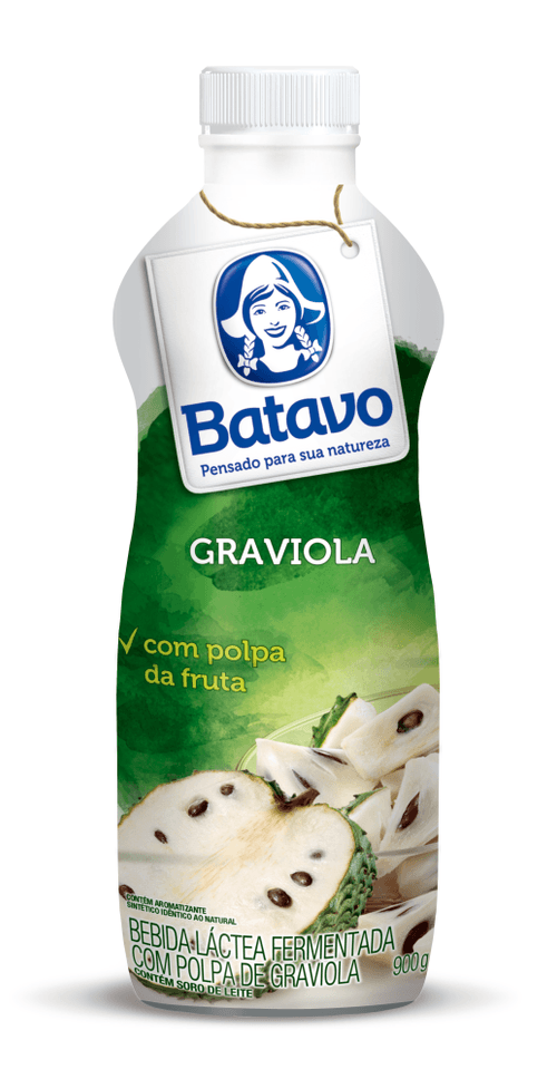 Bebida Láctea Batavo Graviola Garrafa 900 g
