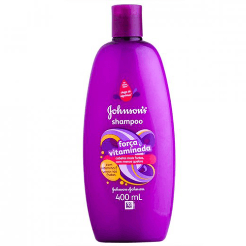 Shampoo Infantil Johnson's Baby Força Vitaminada 400ml