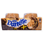 Sobremesa-Lactea-Cremosa-Chocolate-com-Pacoca-Farofa-Crocante-de-Amendoim-Danette-Caixa-200g-2-Unidades-de-100g-Cada