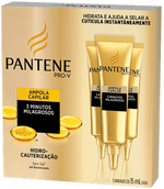 Ampola-de-Tratamento-Capilar-com-Perolas-Soluveis---Aminoacido-Pantene-Pro-V-Reconstrucao-Revitalizadora-Caixa-3-Unidades-15ml-Cada