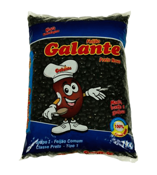 Feijão Preto Galante 1 kg