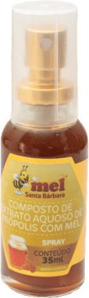 Extrato de Própolis com Mel Santa Bárbara Spray 35ml