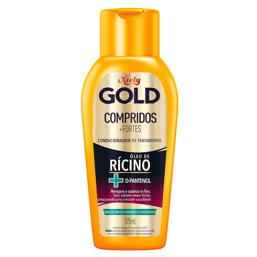 Condicionador Niely Gold Compridos + Fortes, 200Ml