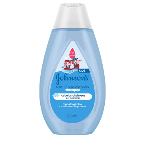 Shampoo Johnson's Kids Cheirinho Prolongado Frasco 200ml