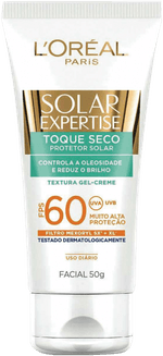 Protetor-Solar-Toque-Seco-Facial-Fps-60-Loreal-Paris-Solar-Expertise-Caixa-50g