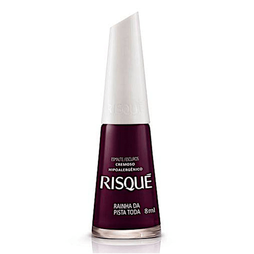 Esmalte Risqué Rainha da Pista Toda Cremoso 8ml