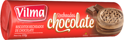 Biscoito Recheado Vilma Limão 120g