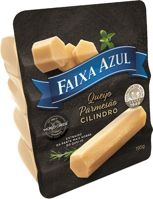 Queijo Parmesão Cilindro Faixa Azul 195g