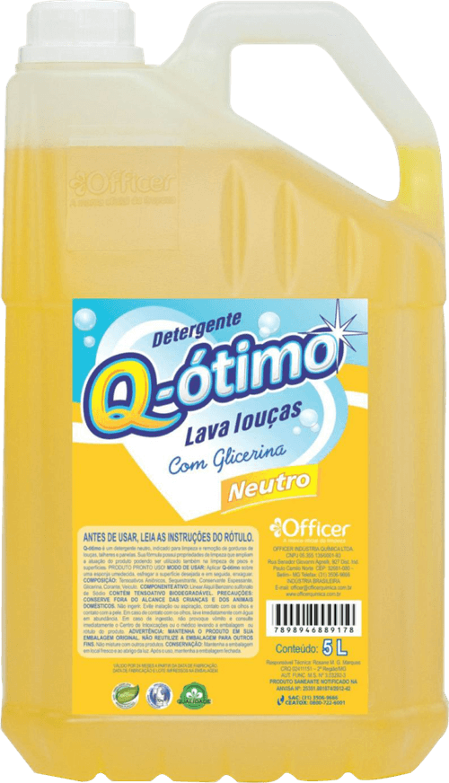 Detergente Líquido Q-Ótimo 5 Litros