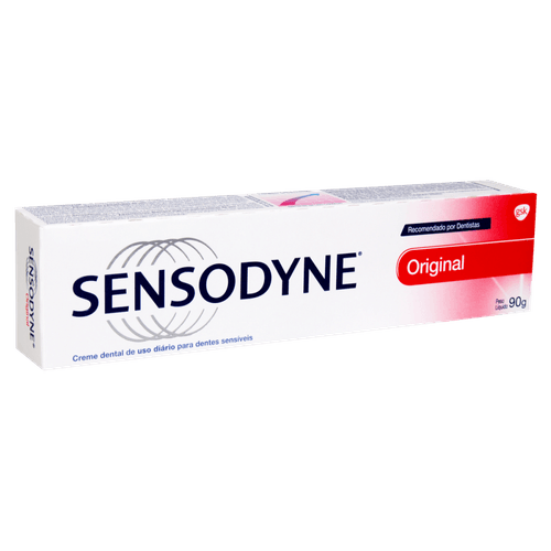 Creme Dental Original com Flúor Sensodyne Caixa 90g