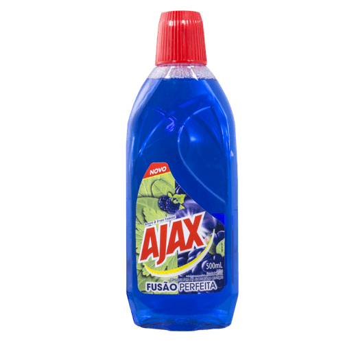 Limpador Multiuso Amora &amp; Ervas Frescas Ajax Fusão Perfeita Frasco 500ml