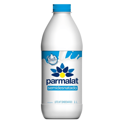 Leite Parmalat Semidesnatado Garrafa 1L