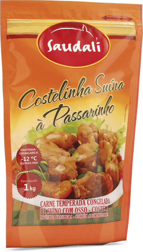 COSTELINHA PASSAR SAUDALI 1KG -PC TEMPD CONG