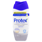 Sabonete-Liquido-Antibacteriano-com-Oleo-de-Linhaca-Protex-Limpeza-Profunda-Frasco-250ml