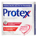 Sabonete-em-Barra-Antibacteriano-Protex-Balance-Saudavel-Envoltorio-255g-3-Unidades-de-85g-Cada