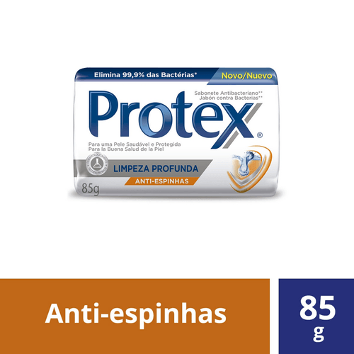 Sabonete em Barra Protex Limpeza Profunda Anti-espinhas 85g