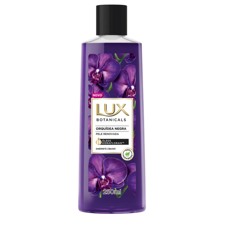 Sabonete-Liquido-Corporal-Orquidea-Negra-Oleos-Hidraflorais-Lux-Botanicals-Frasco-250ml