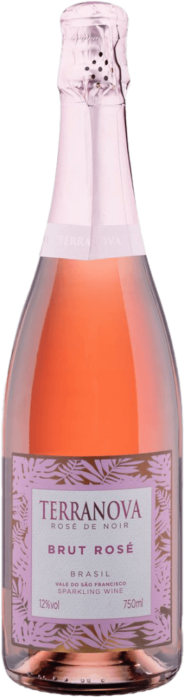 Espumante Natural Brasileiro Rosé Brut Terranova Grenache Vale do São Francisco Garrafa 750ml