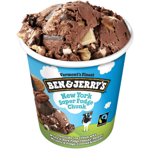 Sorvete Ben & Jerry's New York Super Fudge Chunk 458ml