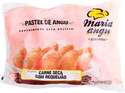 Pastel de Carne Seca com Requeijão Maria Angu Caixa 300 g