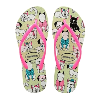 SAND HAVAIANAS SLIM PETS 1PR VDE MACA 37/38