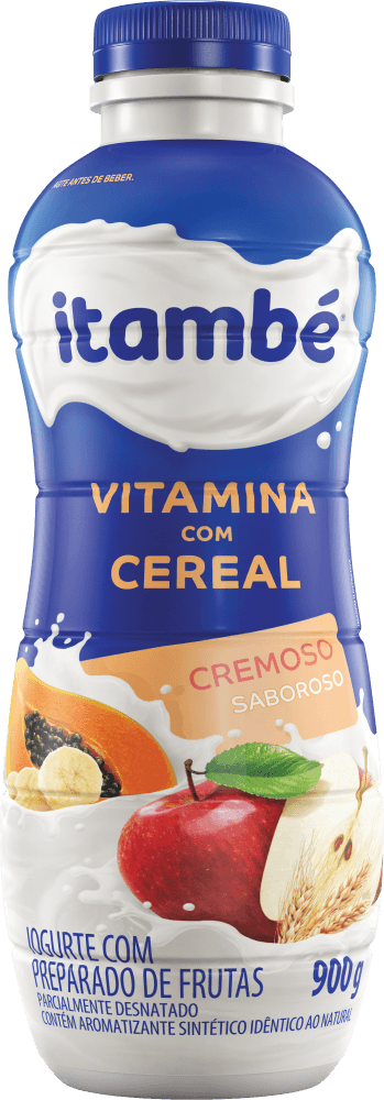 Iogurte Vitamina com Cereal Itambé Garrafa 850g