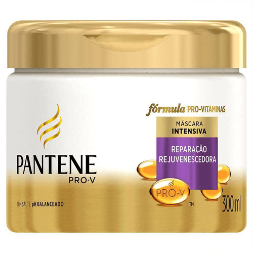 Máscara de Tratamento Pantene Reparação Rejuvenescedora 300ml