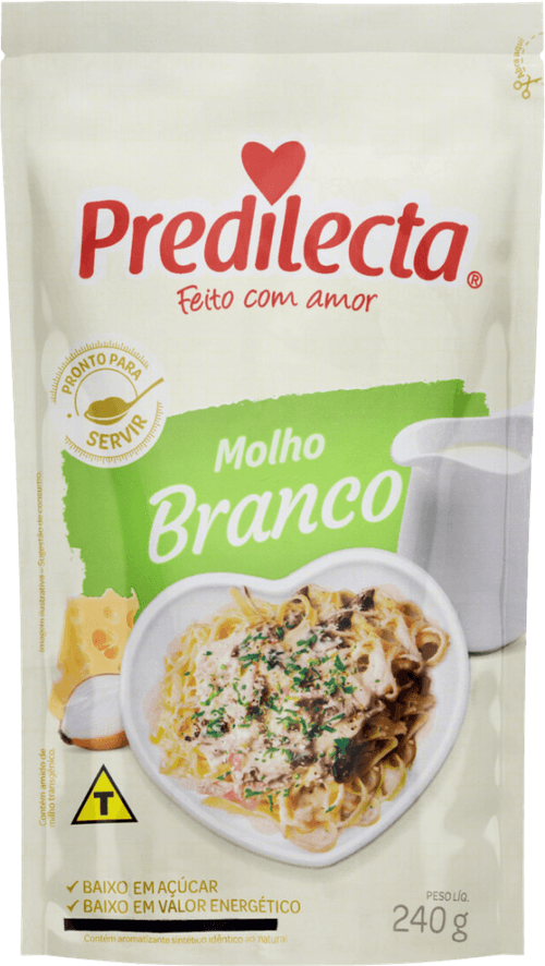 Molho Branco Predilecta Sachê 240g