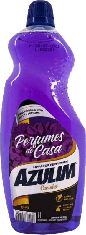 Limpador Perfumado Carinho Azulim 1L