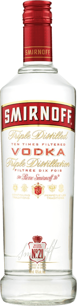 Vodka Destilada Recipe Nº21 Smirnoff Garrafa 600ml