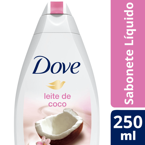 Sabonete Líquido Dove Cream Oil Shower Coco 250 ml